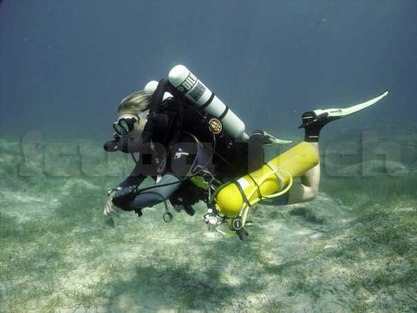 megalodon try dive in cyprus. rebreathers cyprus for divers